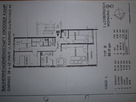 4 Zimmer 88qm vermietet in Elmschenhagen Süd