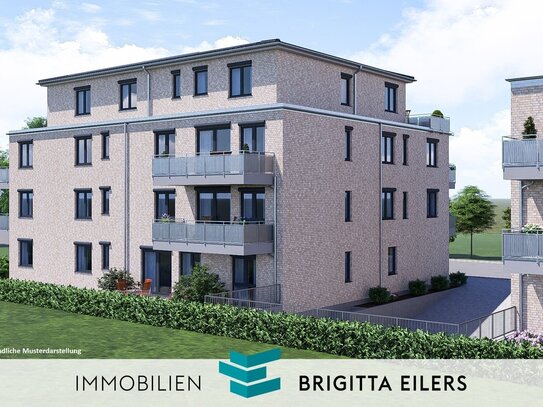 NEUBAU: Modernes Penthouse mit 4 Zimmern, Dachterrasse, Duschbad und Gäste-WC