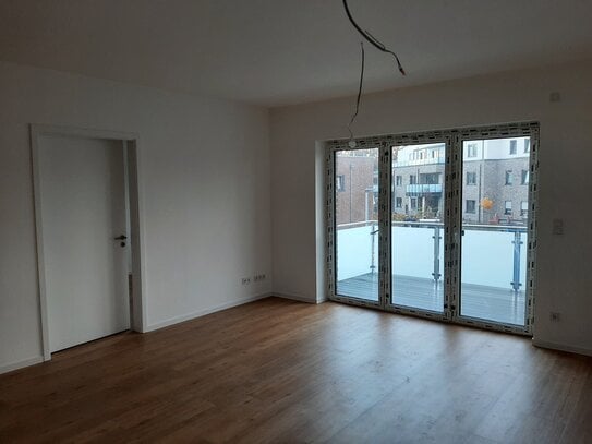 2-Zimmer-Neubauwohnung mit Balkon und Einbauküche