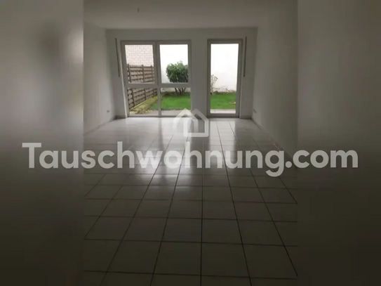 [TAUSCHWOHNUNG] 2 Zimmer Erdgeschosswohnung mit Garten (TG-Stellplatz)