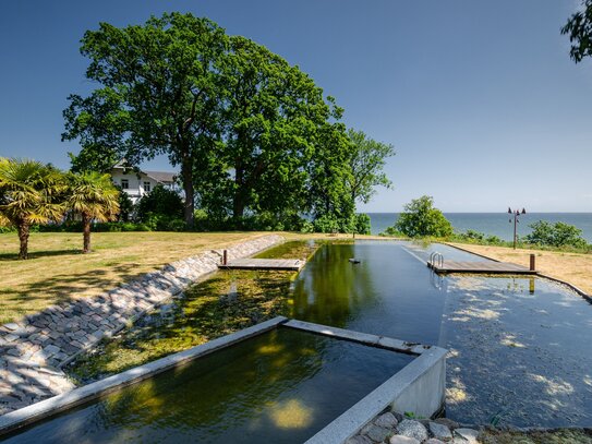 Ferienwohnung ERSTE Reihe - unverbaubarer Blick auf die Ostsee