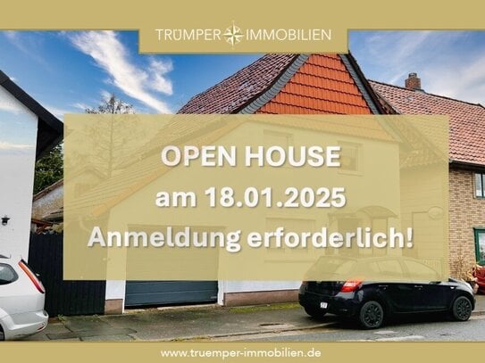 Einfamilienhaus mit Garage und Werkstatt