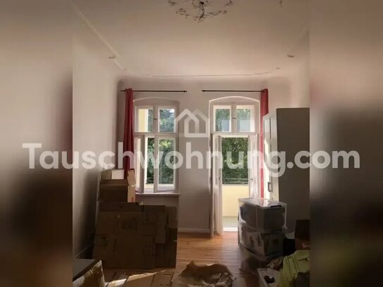 [TAUSCHWOHNUNG] Altbauwohnung-Top Lage mit Balkon, hell im Gartenhaus