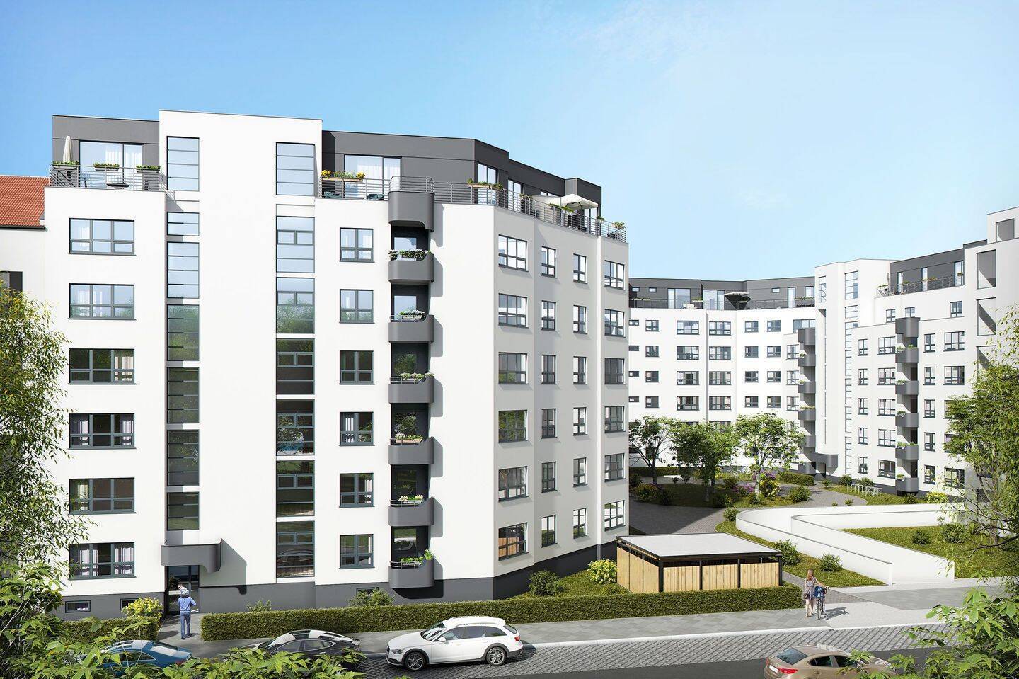 Vermietete 3-Zimmerwohnung mit Loggia und Energieeffizienzklasse B