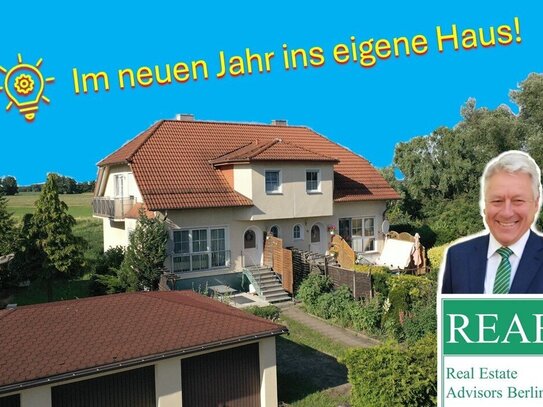 Geräumige Doppelhaushälfte - 6 Zimmer - Bjhr. 1996 - bezugsfertig! modernisiert - mit Garage