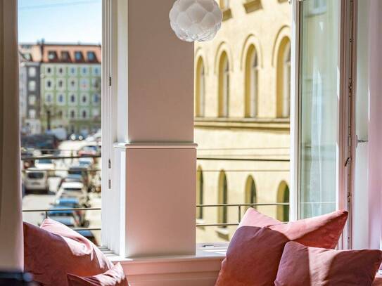 Charme trifft Luxus. Exklusives Zuhause nahe Gärtnerplatz & Isar.