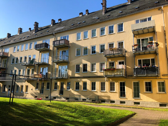 2-Raum-Wohnung im Erdgeschoss gelegen mit Tageslichtbad