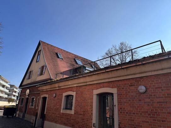 Gemütliche 4,5 Zimmer Wohnung in historischem Fachwerkhaus mit großzügiger Dachterrasse