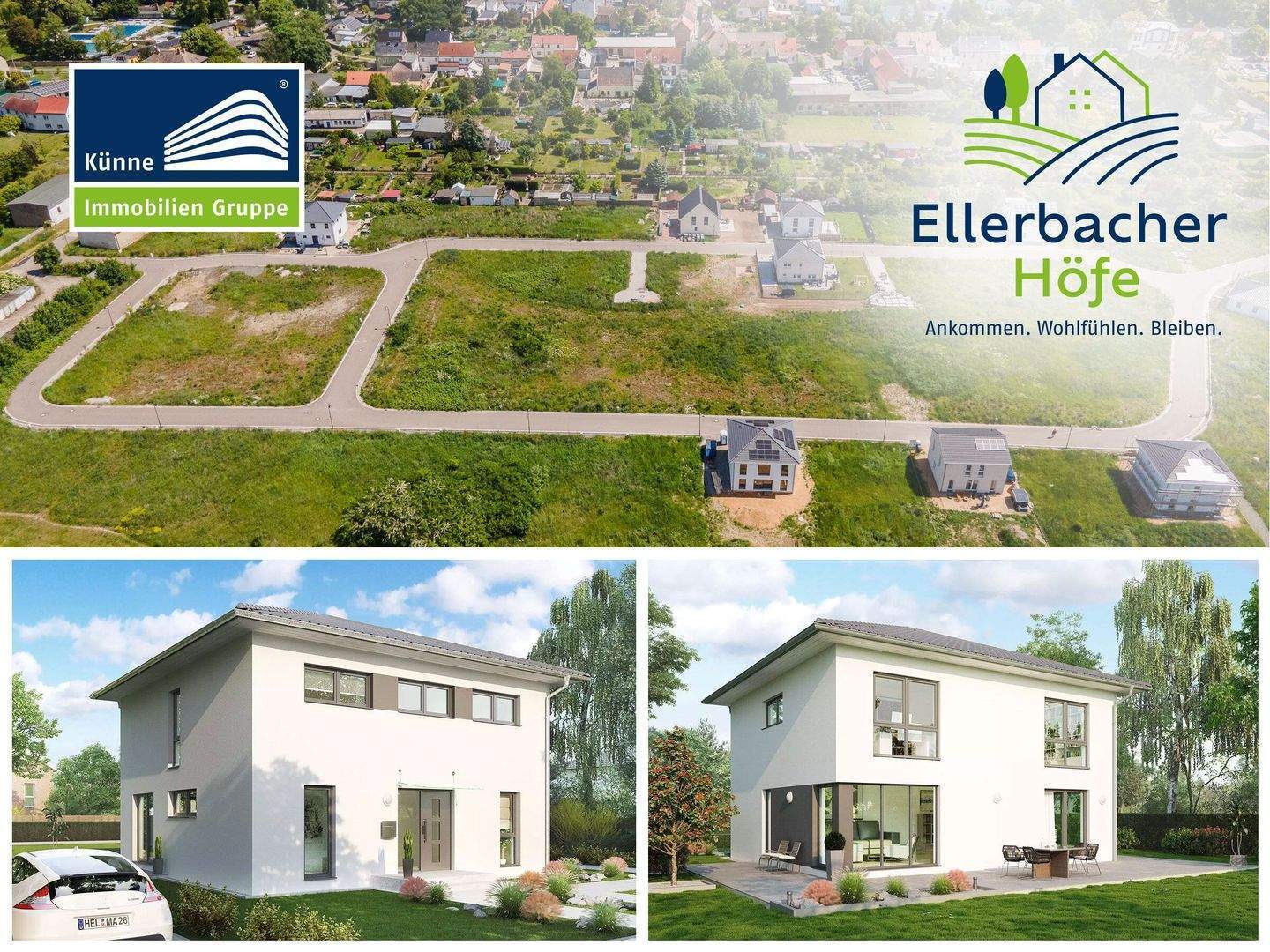 Ellerbacher Höfe: ANKOMMEN.WOHLFÜHLEN.BLEIBEN.