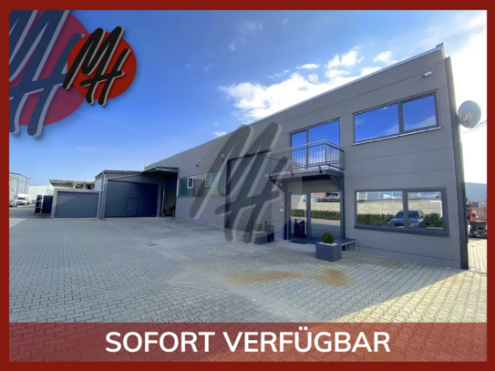 SCHNELL VERFÜGBAR - Lager (500 m²) mit Büro (400 m²) & Freilager (500 m²)