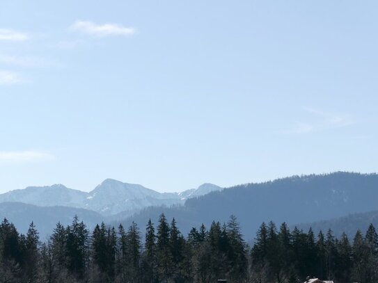 Helle 1-Zimmer-Wohnung mit schönem Bergblick