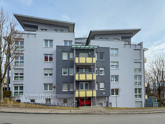 Moderne 2 Zimmerwohnung mit Garage und Balkon