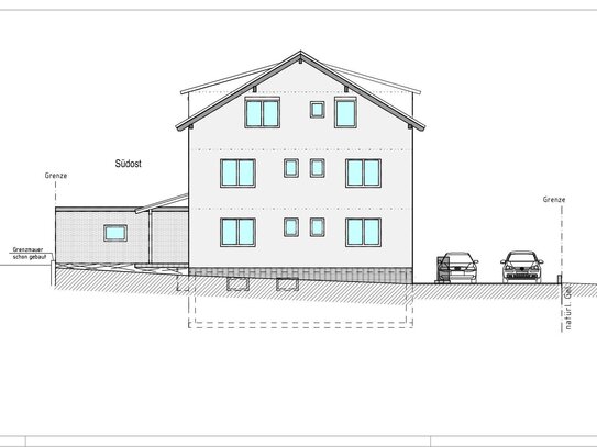 4 - Zimmer Wohnung im DG ohne Garage