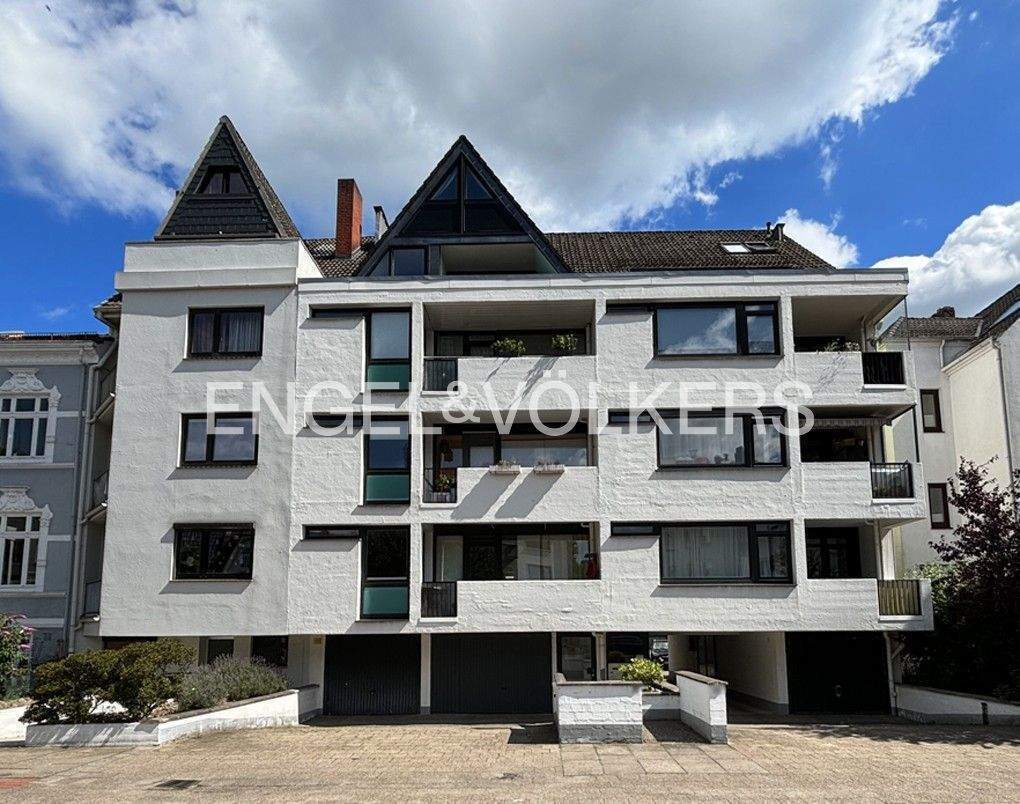 Maisonette-Wohnung in Bürgerparknähe mit Balkon und Garage