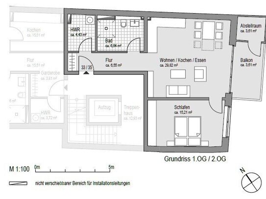 Helle Wohnung mit großem Balkon im Zentrum von Uelzen - Erstbezug