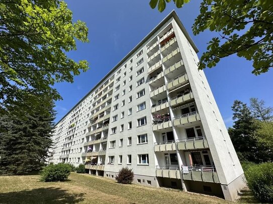 Lichterhellte 3-Raum-Wohnung mit Blick ins Grüne