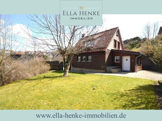 Kleines, gemütliches Harz-Haus mit idyllischem Garten + schöner Aussicht über St. Andreasberg.