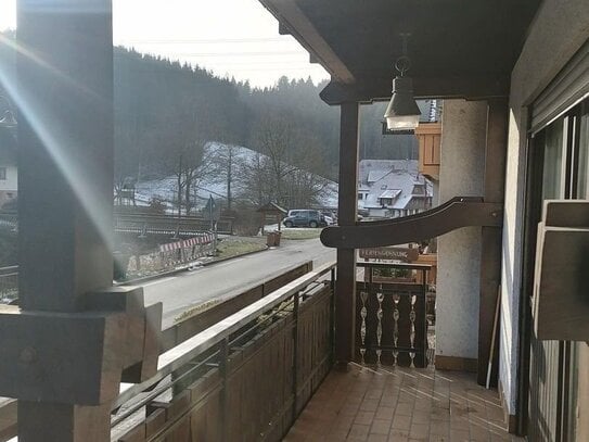 Grosse 2,5 Zi. Wohnung mit Balkon in Bad Rippoldsau Schapbach