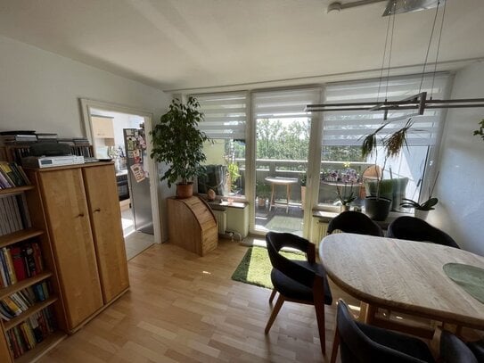 Attraktive, vermietete 2-Zi.-Wohnung mit Fernblick und Westloggia nähe Nürnberg-Messe