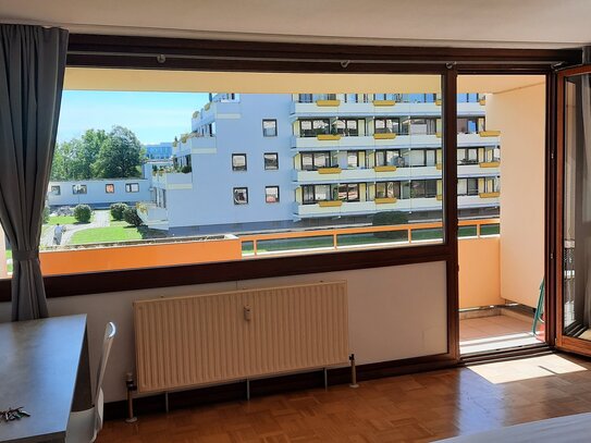 Ab 1.10.2024 Sonniges 1-Zimmer-Apartment in Konstanz/Fürstenberg zu vermieten