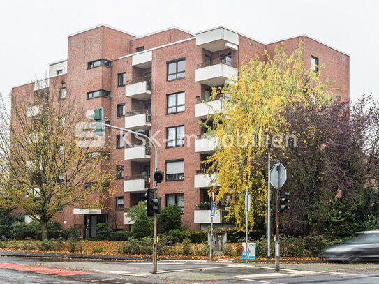 Über den Dächern von Brühl: Penthouse-Wohnung unweit des Stadtkerns.