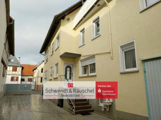 Großes 1-/2-Familienhaus mit 2 Hallen in Butzbach-Pohlgöns