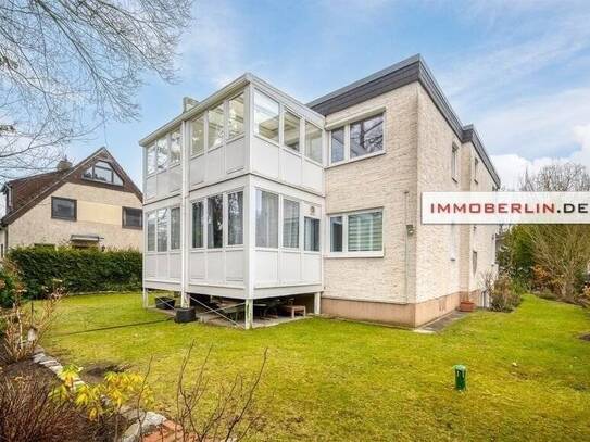 IMMOBERLIN.DE - Sonnig & ruhig! Angenehme Wohnung mit Südbalkon & ca. 20,5 m² großem Hobbyraum