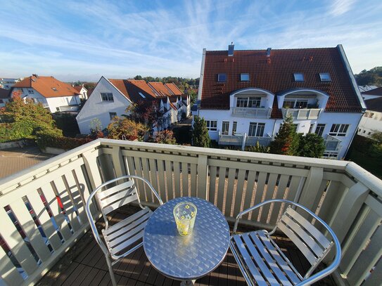 Gepflegte 1-Zimmer-Wohnung mit Balkon im Herzen von Günzburg