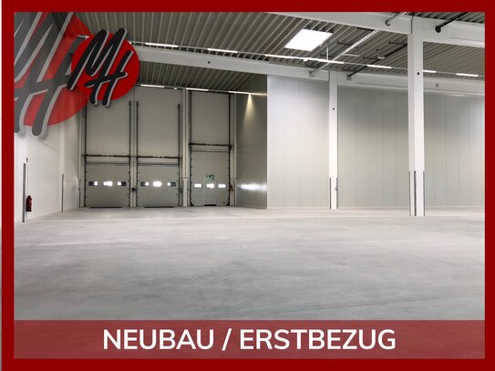 NEUBAU - BEZUG AB Q4-24 - Lager (1.000 m²) & Büro-/Sozial (100 m²) zu vermieten