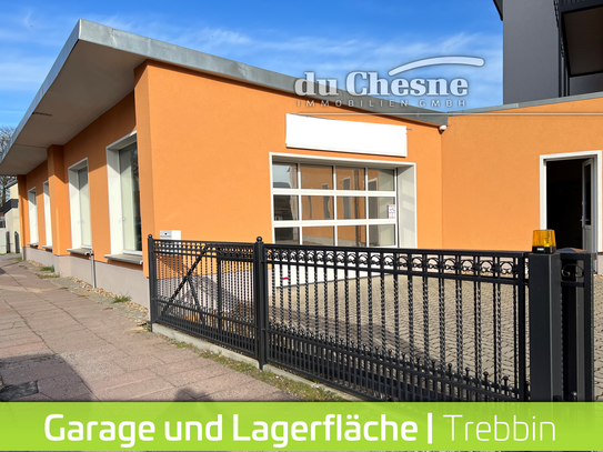 Halle Lager Storage Garage Büro + Freifläche 14959 Trebbin 01721444445