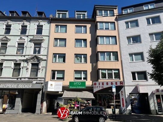 Moderne 2-Zimmer-Wohnung mit Balkon auf der beliebten Einkaufsstraße Rethelstraße