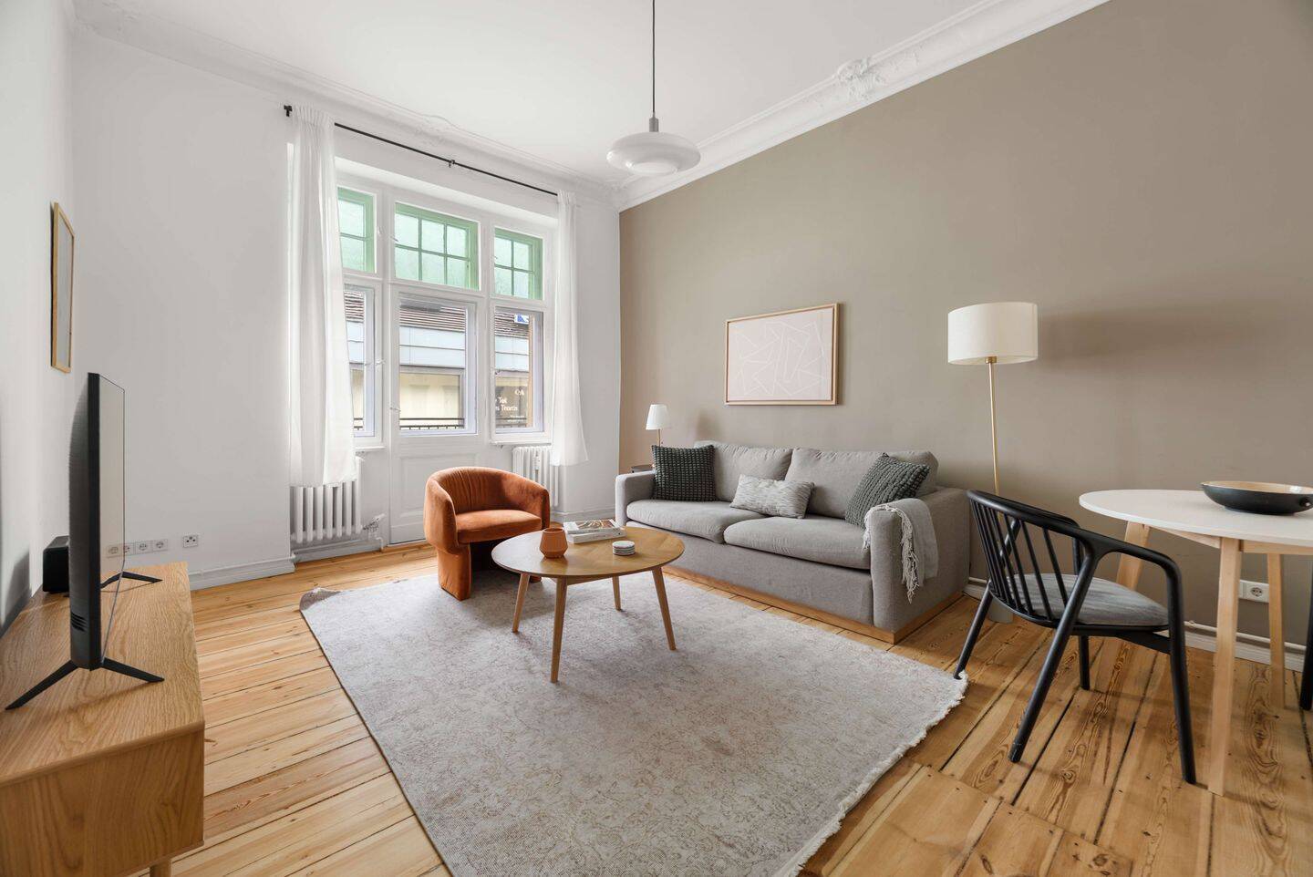 Stilvolle 2-Zimmer Wohnung in Neukölln - voll möbliert - Photo 1