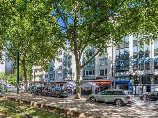 Mittendrin: Tolle 2-Zimmer-Wohnung mit Einbauküche auf der Immermannstraße