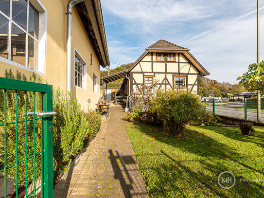 MANNELLA *Historisches Fachwerkjuwel mit Werkstatthalle* in Zentrallage von Hoffnungsthal