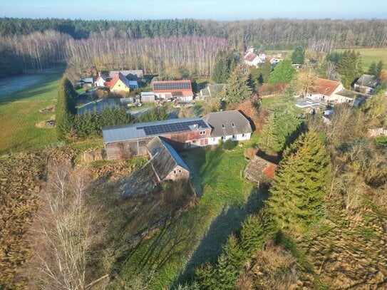 Idyllisches Bauernhaus/ Resthof mit viel Ruhe, Platz und Natur