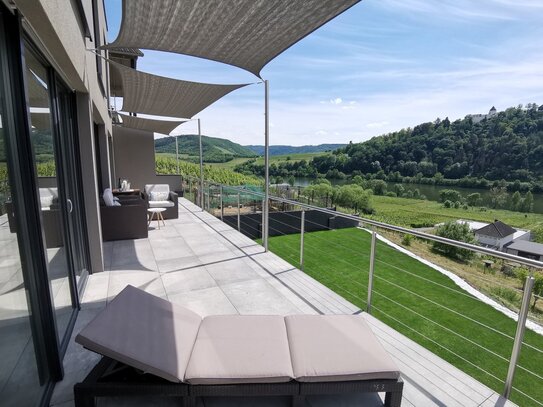 Traumhaus an der Mosel mit Panoramablick und Einliegerwohnung in Bullay