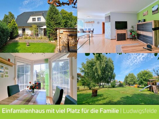 Stilvolles Einfamilienhaus, im Grünen, auf einem schönen 1.500m² Grundstück, direkt am Feld