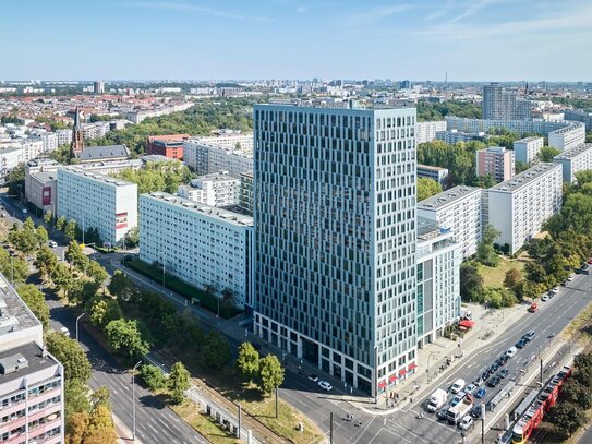 Moderne Bürofläche mit atemberaubendem Blick über Berlin