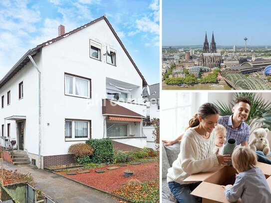 PHI KÖLN - Mehrgenerationenhaus mit ausgebautem Dachgeschoss in gefragter Lage von Köln-Grengel!