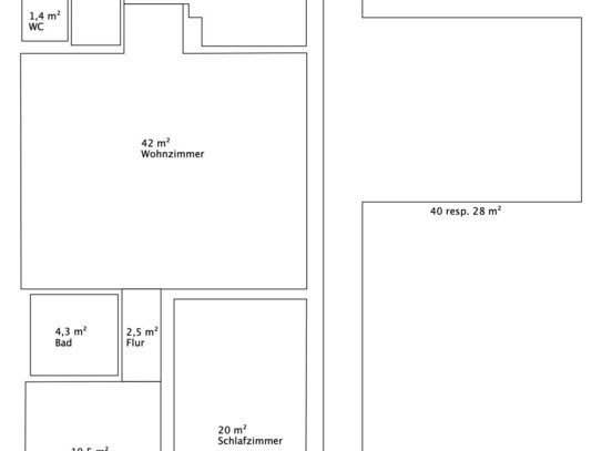 Wohnung mit eigenem Garten und Terrasse - wie ein Reihenhaus in Aegidienberg