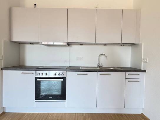 Neubau im Szeneviertel Limmerquartier: 2-Zimmerwohnung im 1. OG mit Balkon und Einbauküche