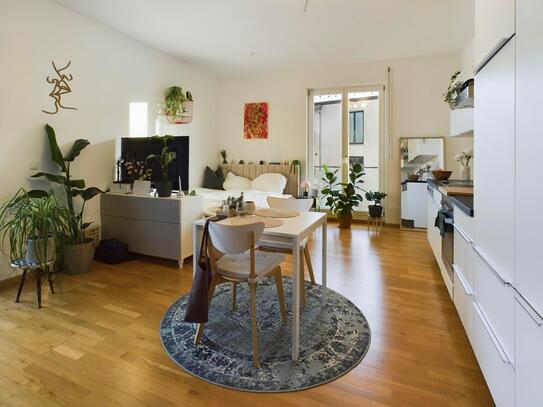 KENSINGTON - Exklusiv - Charmante, energieeffiziente Wohnung mit Balkon, Küche & TG-Stellplatz!