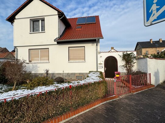 ==Einfamilienhaus incl.Ferienwohnung mit Blick auf Roßtrappe & Hexentanzplatz==