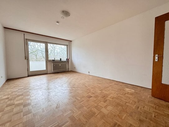 2 Zimmer-Wohnung mit 2 Balkonen +++ Blick in den Luitpoldhain, WG-geeignet +++