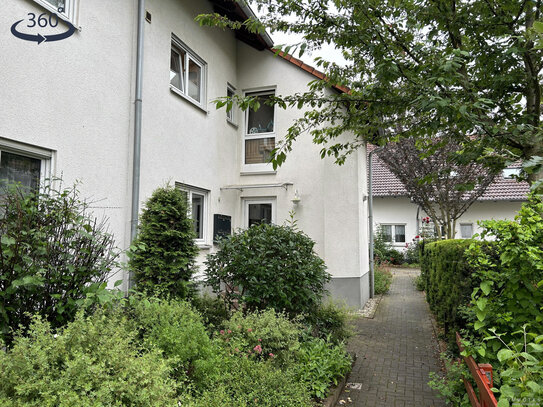 Schöne Maisonette-Wohnung im OG und DG mit Balkon