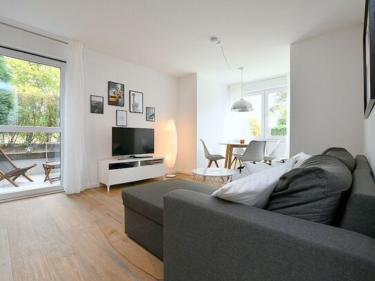 Modern möblierte Wohnung mit TG und Terrasse in Stuttgart Möhringen