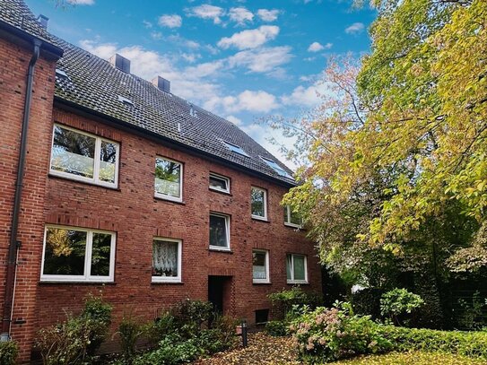 Idyllische 3-Zimmer Wohnung mit Balkon in HH-Marienthal !