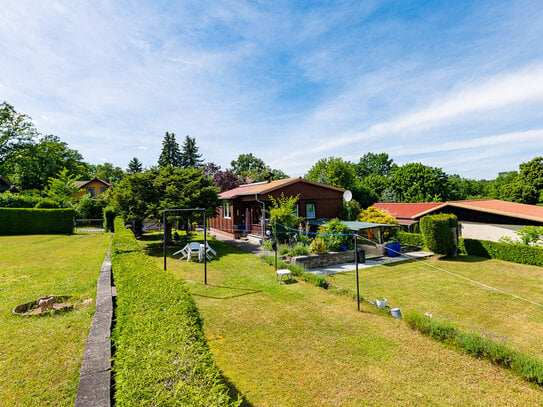 Heinze-Immobilien (IVD): Häuschen in ruhiger Lage in Lanke bei Wandlitz