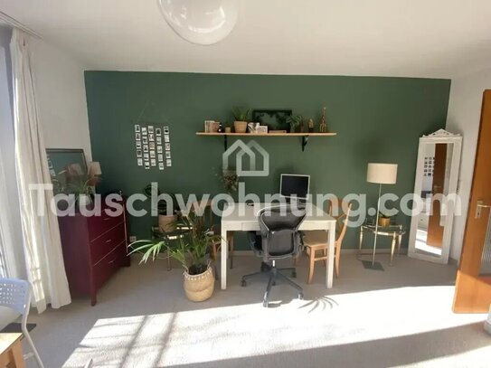 [TAUSCHWOHNUNG] Gemütliche helle Einzimmerwohnung mit sonnigem Balkon