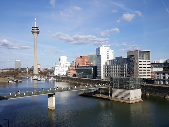 Schöne Büroräume direkt im Medienhafen im CoworkingSpace - All-in-Miete